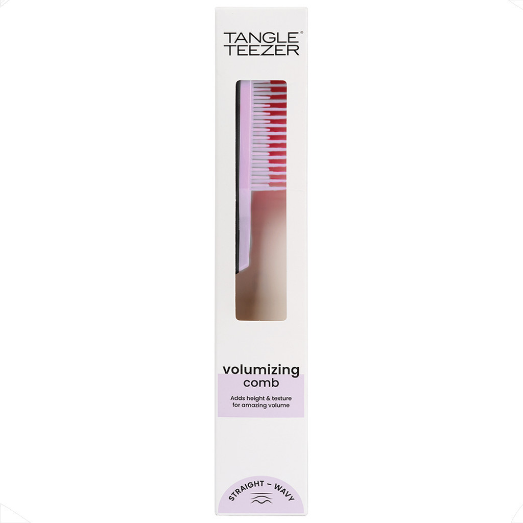 Escova Finalizadora Back-Combing Preta e Lilac Tangle Teezer