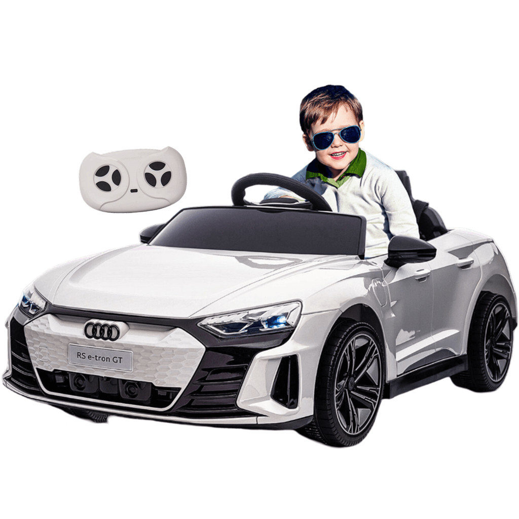 Carro Eletrico Zippy Toys Audi RS E-Tron GT 12V Branco Controle em Oferta na Shopee