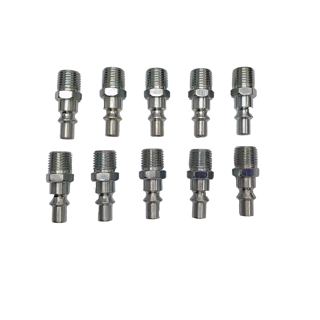 Jogo 10 Pinos Conexão Pneumática P/ Engate Rápido Rosca 1/4 em Oferta na Shopee