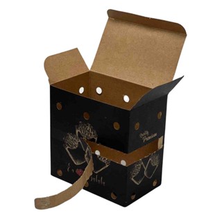 Caixa | Embalagem para Batata Frita, Frituras Delivery (11,5 x 7 x 11,5) - 50 unidades em Oferta na Shopee