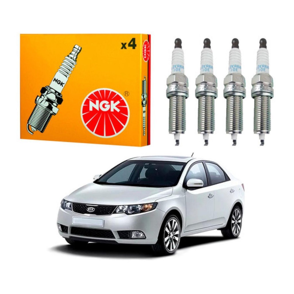 Velas Ignição Ngk Kia Cerato 1.6 16v 2011 em Oferta na Shopee