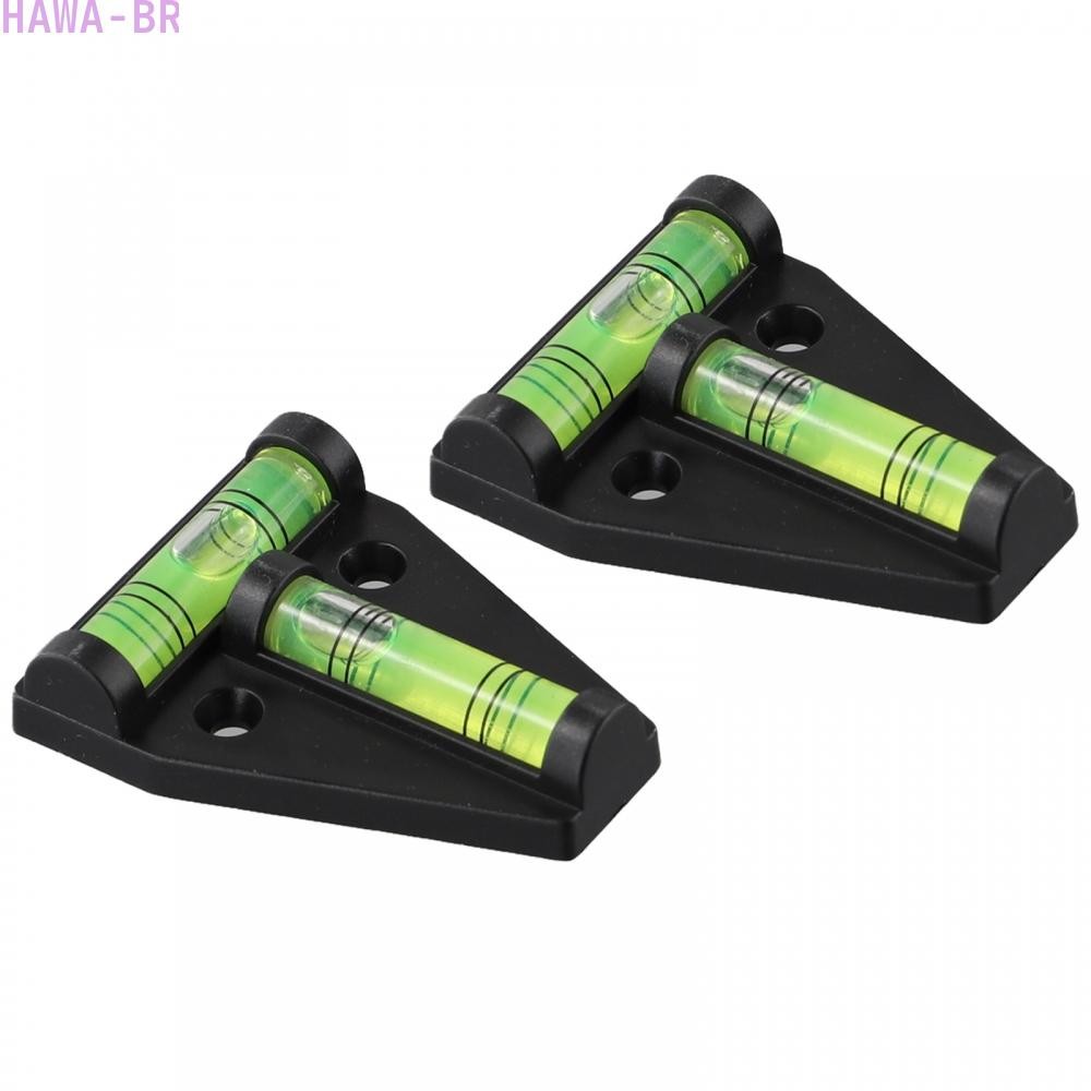 2Pc Em Dois Sentidos Forma De T Mini Nivelador Bolha Nível De Espírito Para Fotos TVs Caravanas