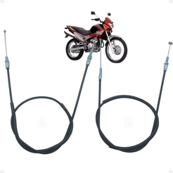 Cabo De Acelerador A + B Para Honda Nx 400 Falcon 1999 2000 2001 2002 2003 2004 2005 2006 2007 2008