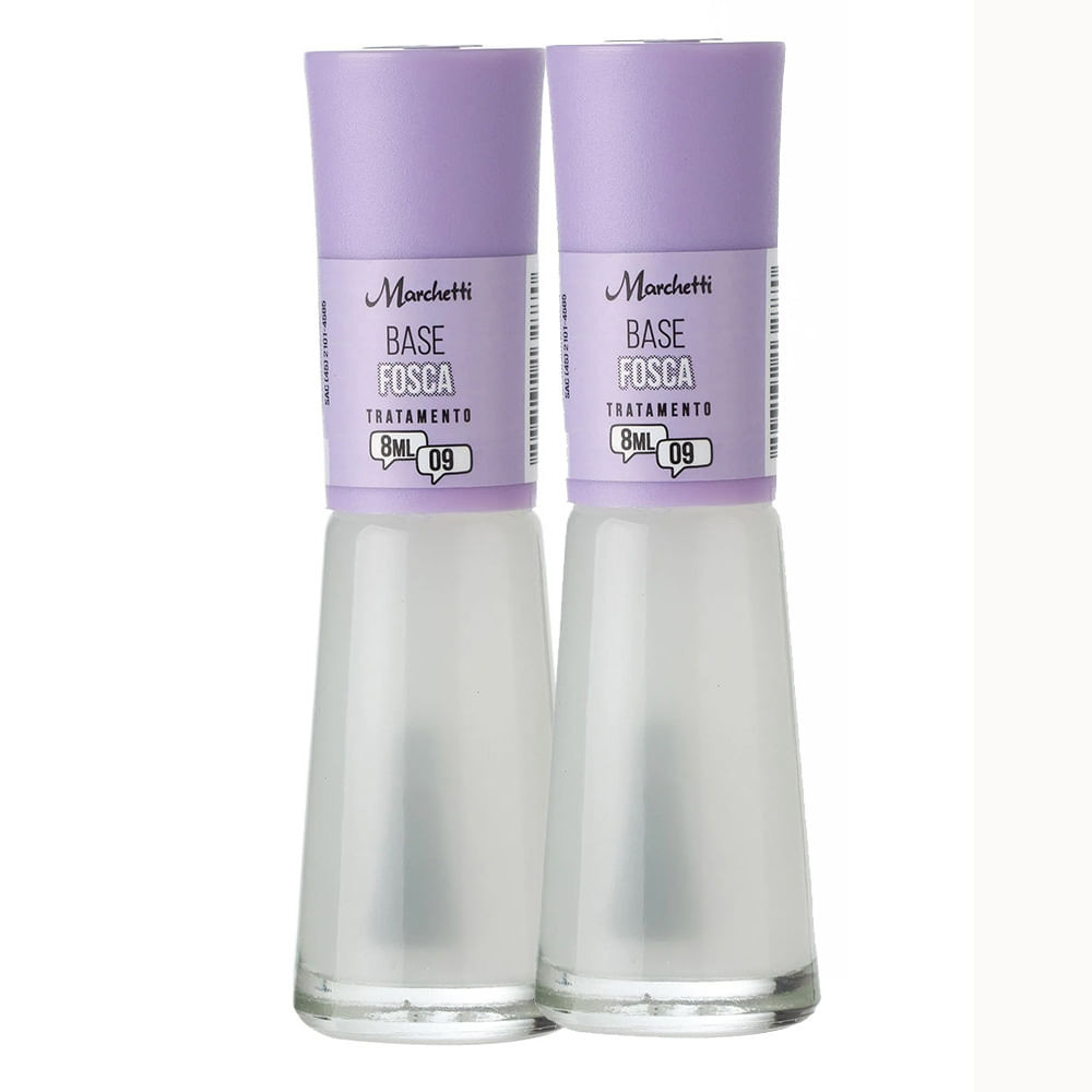 Kit 2 Base Fosca de Tratamento Marchetti 09 com 8ml em Oferta na Shopee