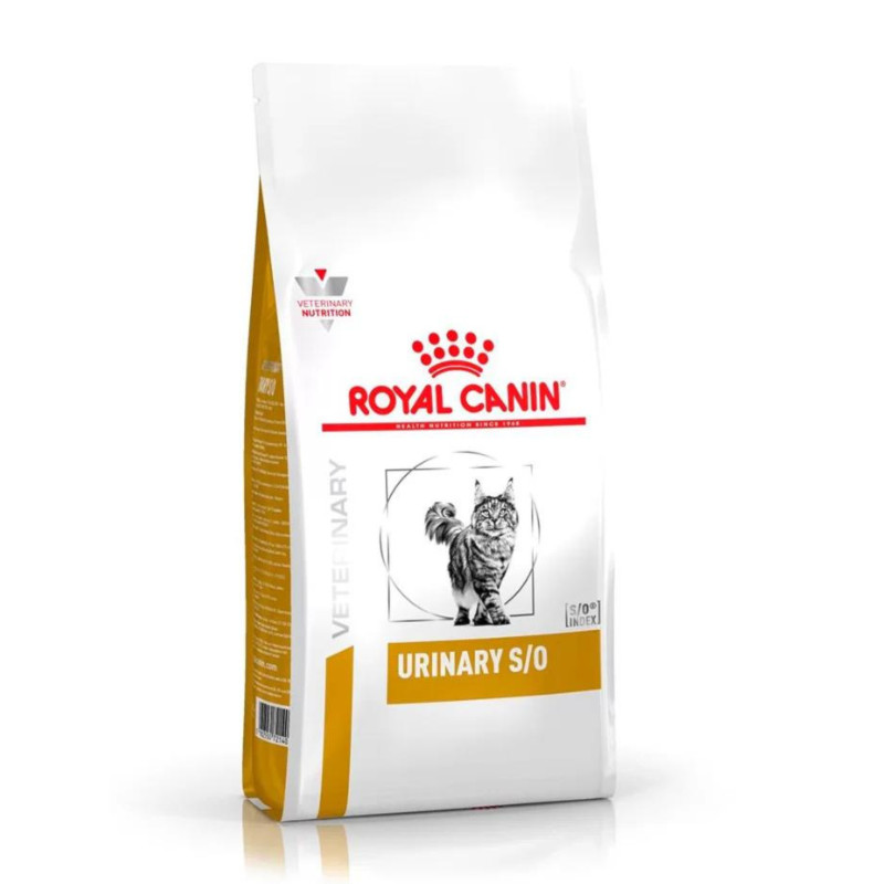 Ração Royal Canin Veterinary Diet Urinary S/O para Gatos com Doenças Urinárias 10,1kg
