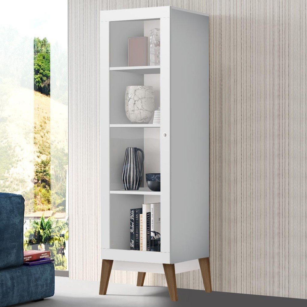 Cristaleira Malta 1 Porta em Oferta na Shopee