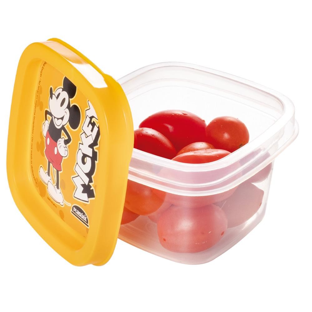 Pote Mickey Quadrado Plástico 200 ml Plasútil - Home & Living