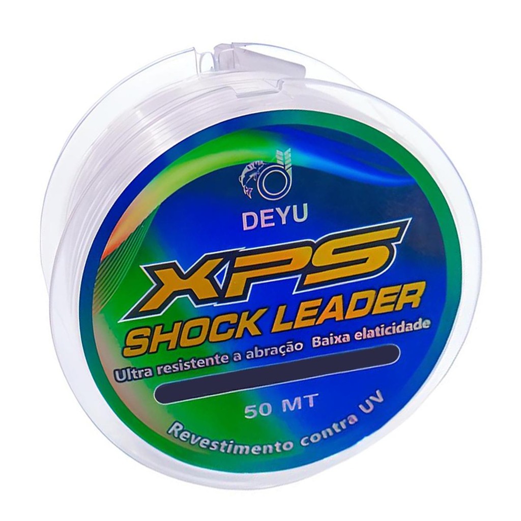 Linha de Pesca Shock Leader 50m - Deyu 0,23mm - Sports & Outdoors