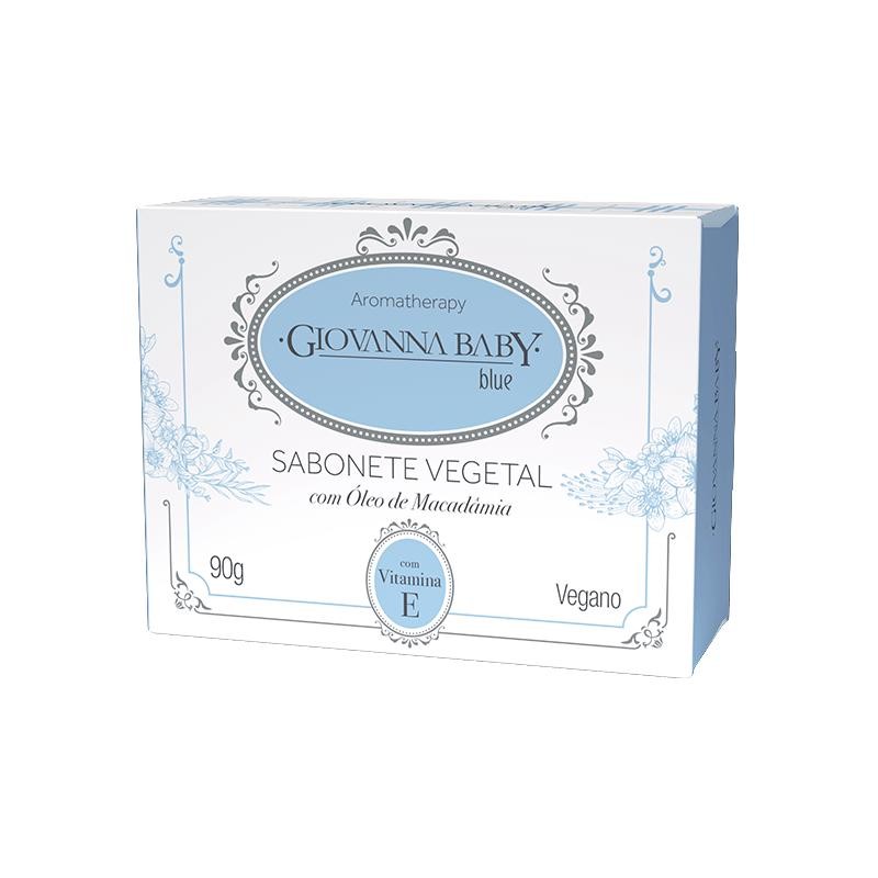 Sabonete Vegetal Em Barra Giovanna Baby Blue 90g