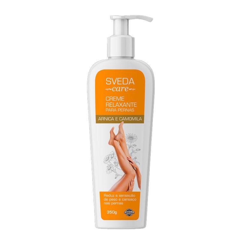 Creme Relaxante para Pernas Sveda Care Arnica e Camomila 350g - Beauty