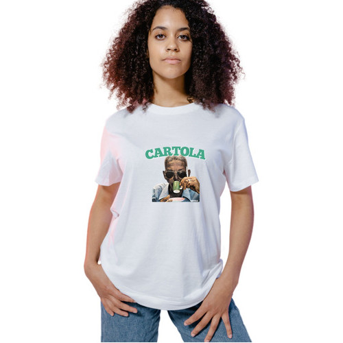 Camiseta Poliéster Premium T shirt Cartola Cantor Compositor Samba