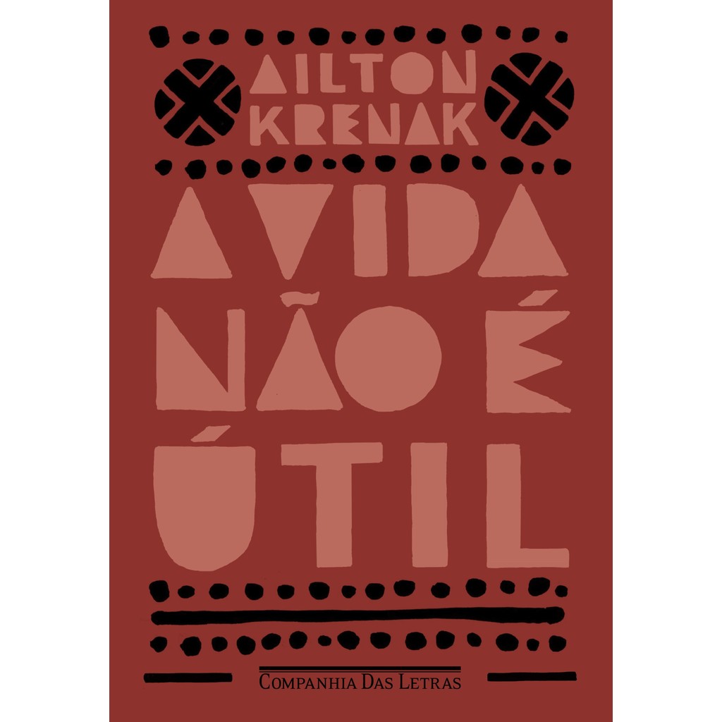 Capa do livro A vida não é útil