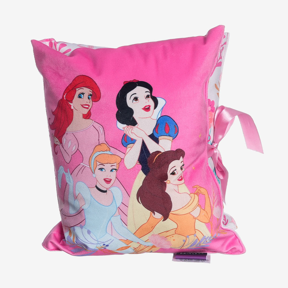 Almofada Formato Carta Laço Princesas – Disney em Oferta na Shopee
