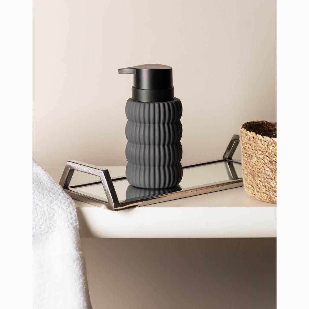 Porta Sabonete Líquido Wolff Soft Touch Orbit Cinza em Oferta na Shopee