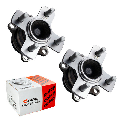 Par Cubo Roda Traseira Rolamento Abs City Original Cofap