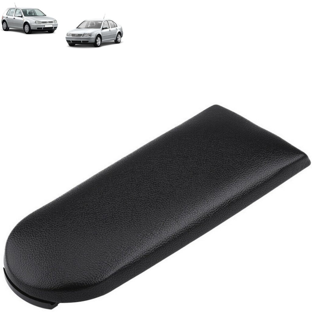 Tampa Apoio Descança Braço Console Central Couro Golf/Bora - Preto em Oferta na Shopee