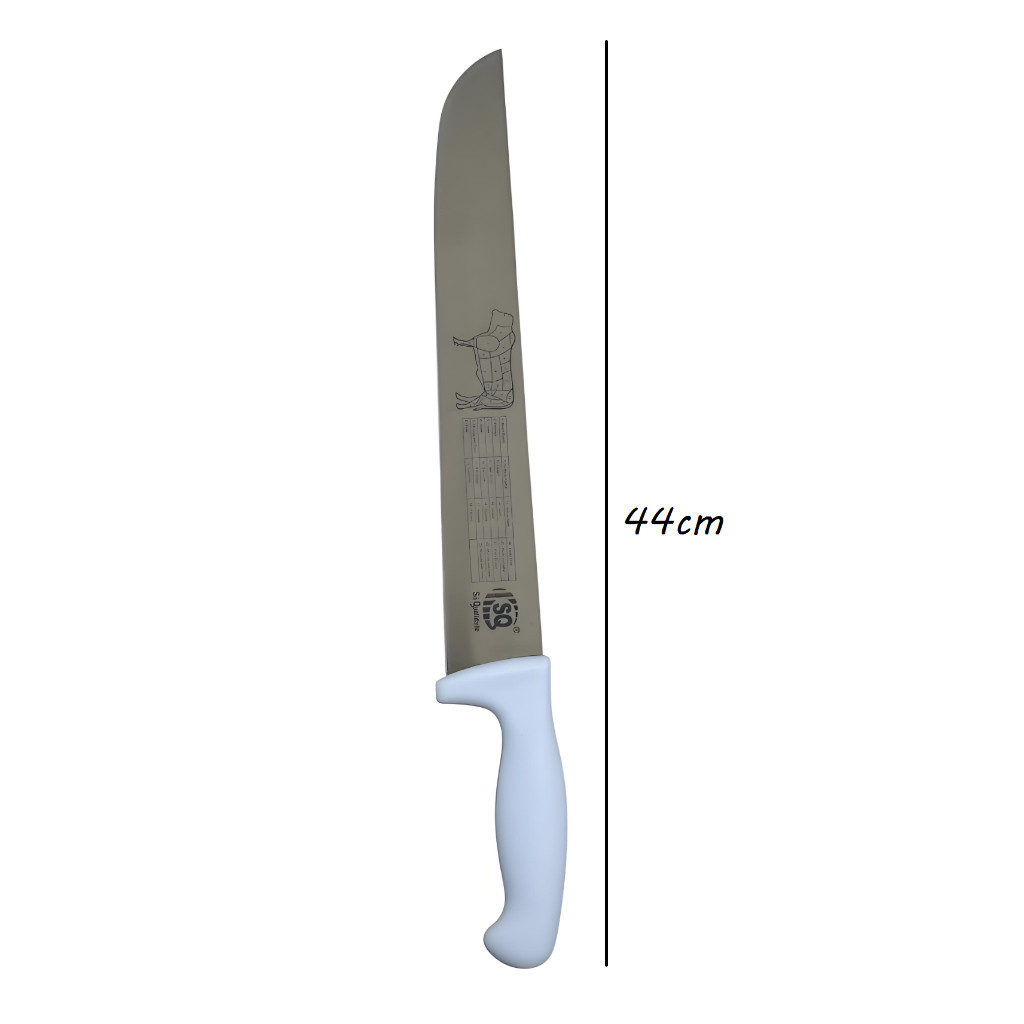 Faca de Açougueiro Profissional Carne Churrasco 12'' Polegadas