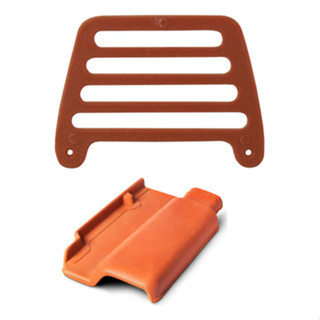 50 Passarinheira Tapa Vão Telha Colonial Quadrada Duplan Cerâmica Marrom em Oferta na Shopee