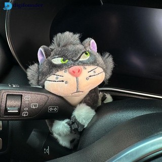 DGF Limpador De Pára-Brisa De Carro Interruptor De Sinal De Mudança Ornamentos Decorações Boneca De Pelúcia Gato Acessór