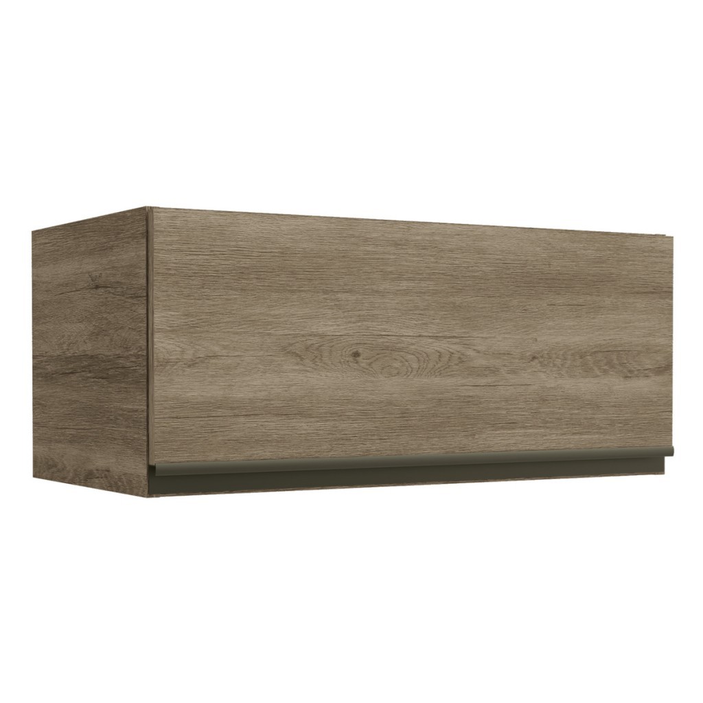 Armário Aéreo Cozinha 70 cm Maxxi 1 Porta Basculante Nogal - Kappesberg - Home & Living