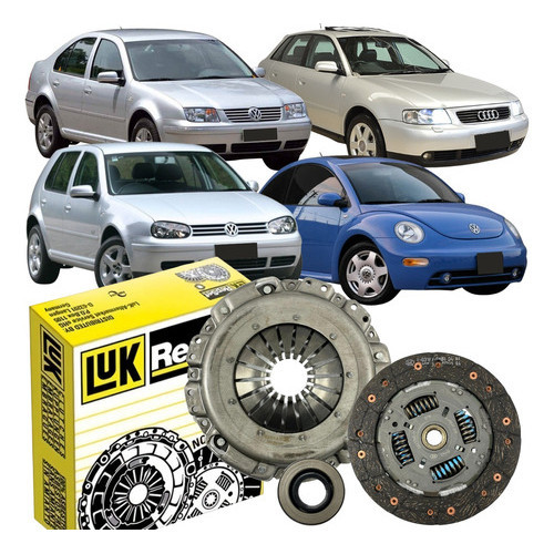Kit Embreagem C/ Rolamento  A3 1.6 Bora New Beetle Golf 2.0