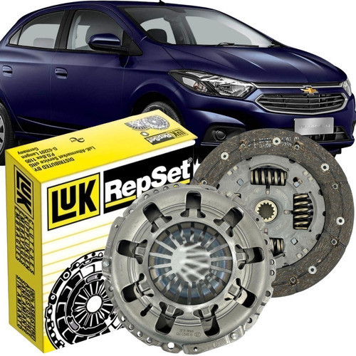 Kit Embreagem Original Luk Gm Onix Prisma 1.0 1.4 8v 2013 Á 2021