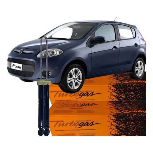 Par Amortecedor Traseiro Palio Essence Attractive 2011 2017 em Oferta na Shopee