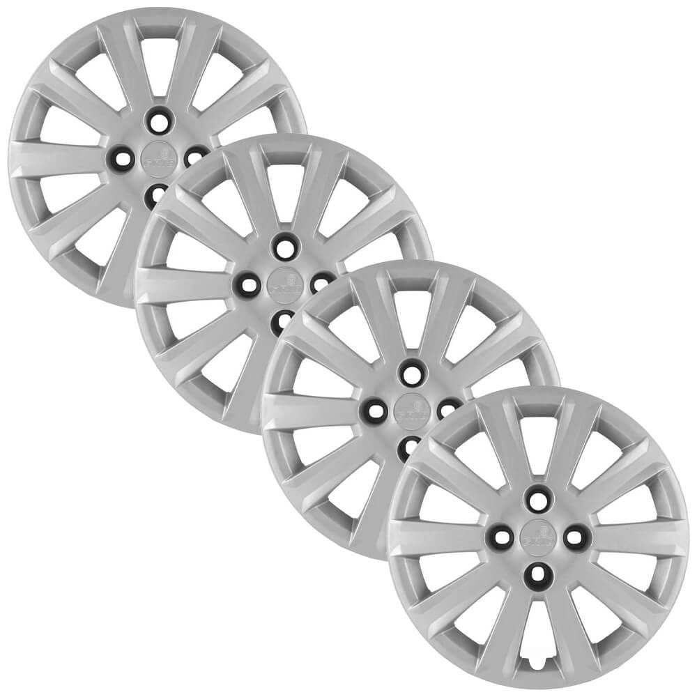 4 Calota Original Gol G5 Voyage Confortline Prata Aro 15 - Spare Parts and Accessories for Vehicles
