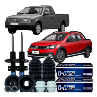 Par Amortecedor Coxim Coifa Dianteira Saveiro 2008 Á 2020 em Oferta na Shopee