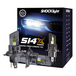 KIT LED NANO S14X H4 6500K 5000 LUMENS 12V SLL-140004-X SHOCKLIGHT