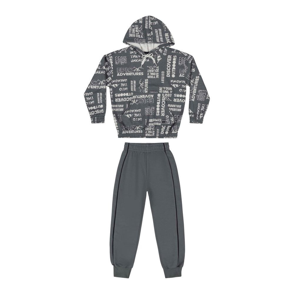 Conjunto Blusão e Calça em Infantil Menino Quimby