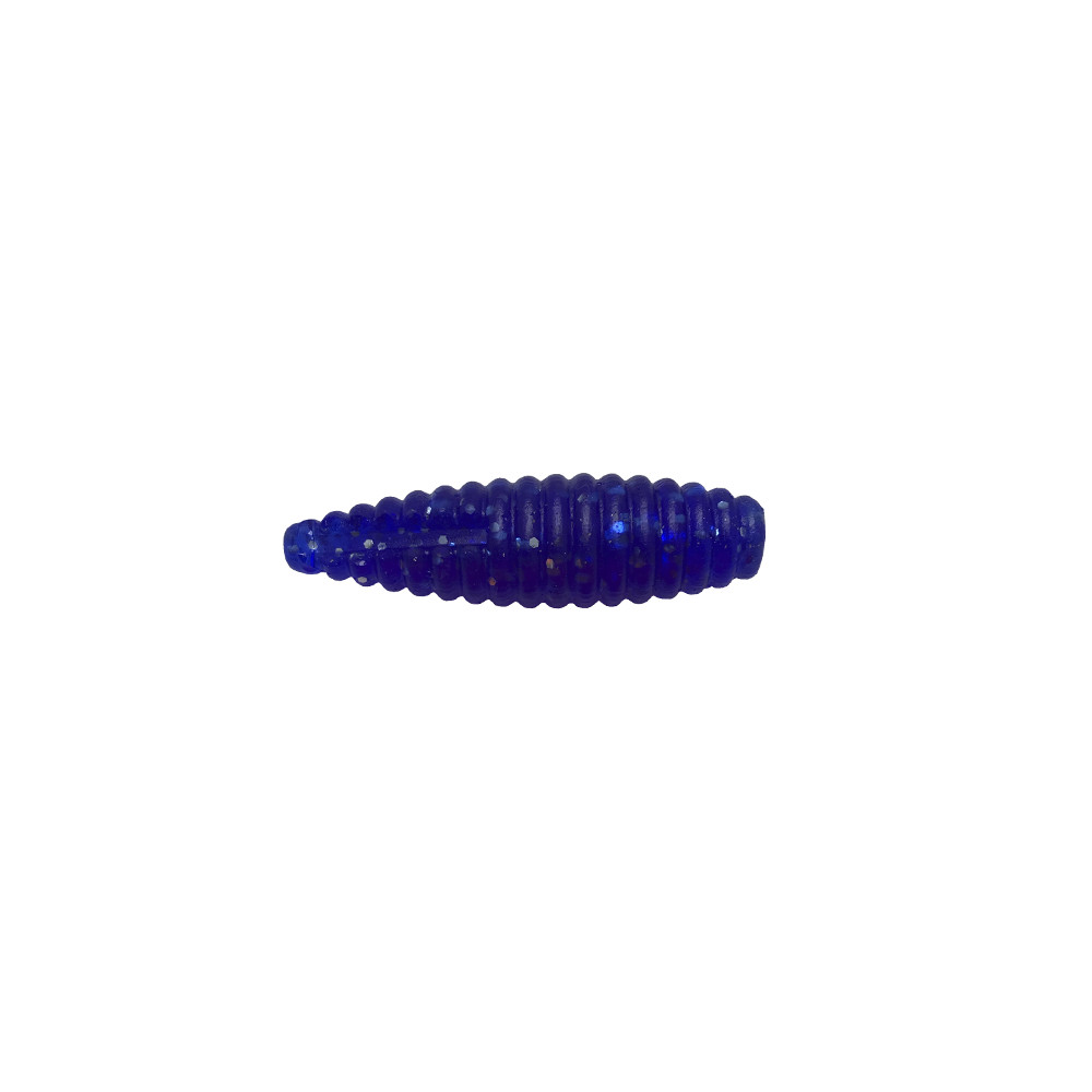Isca Artificial Soft Charutinho Maluco Azul