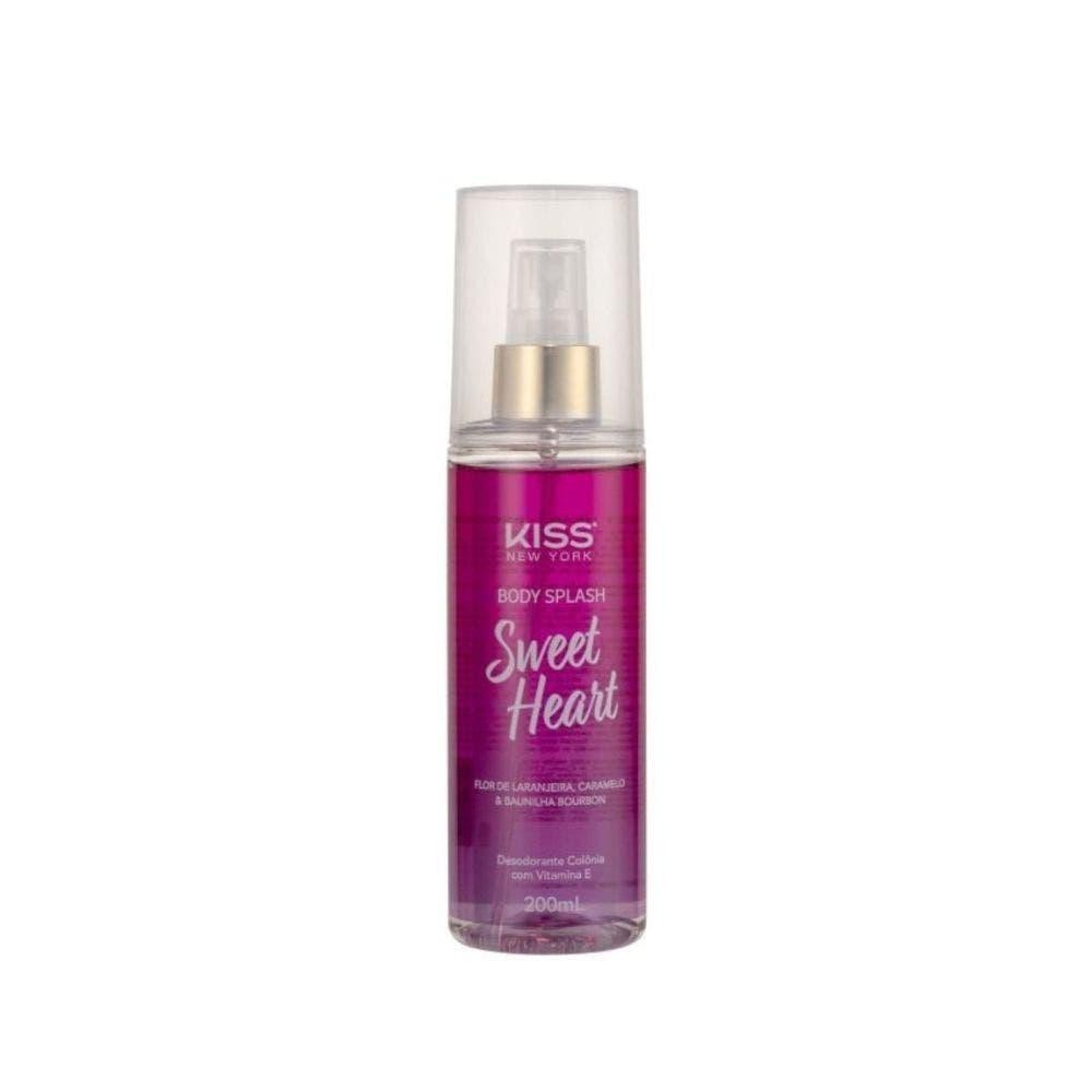 Body Splash Kiss New York Sweet Heart 200ml em Oferta na Shopee
