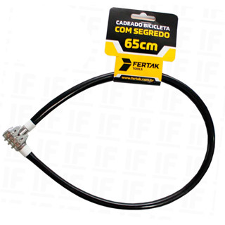 Trava Tranca Cadeado Grosso Bike E Moto Segredo 650x10mm