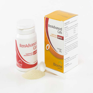 RenAdvanced Cats Bioctal Suplemento Vitamínico Tratamento Renal - 40 g em Oferta na Shopee