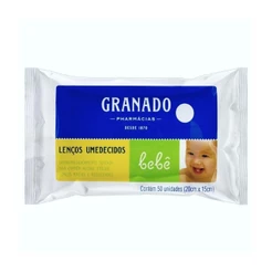Lencos Umedecidos Granado Bebe Tradicional 50 Unidades