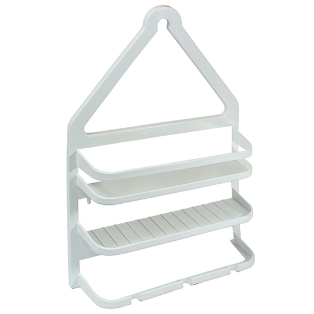 Porta Escovas Shampoo, Sabonete e Acessórios de Banho Branco em Oferta na Shopee