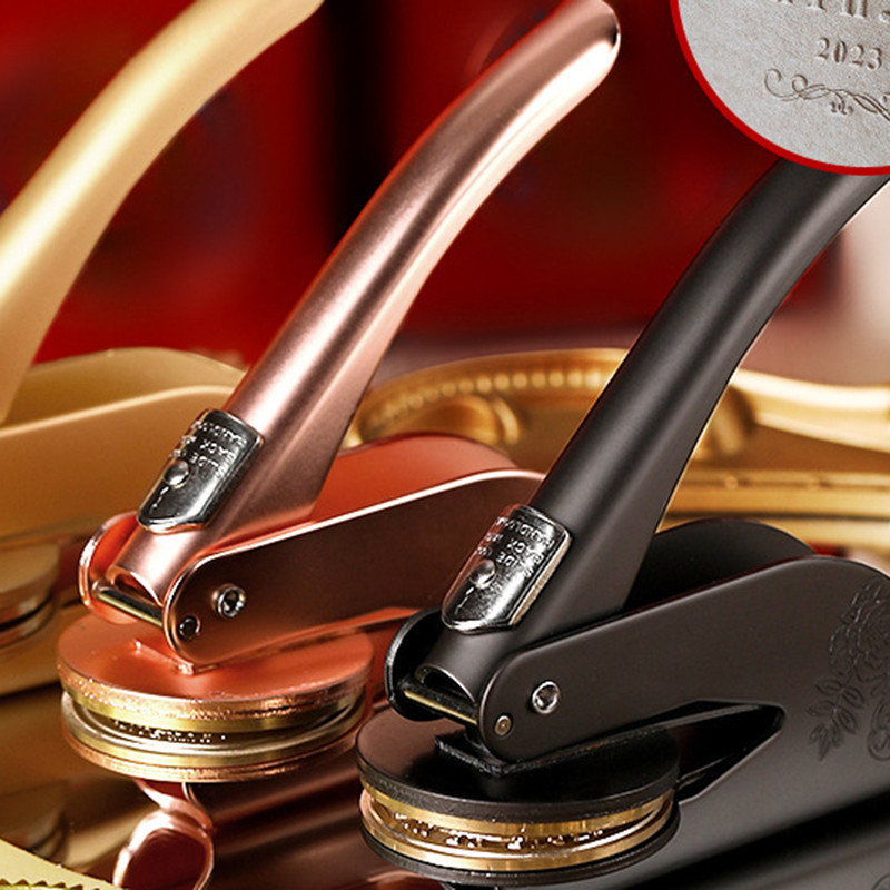 Personalizado De Carimbo De Aço Para Negócios Envelope Casamento Logotipo Selos De Papel Assinatura Exibição Do Da Empresa