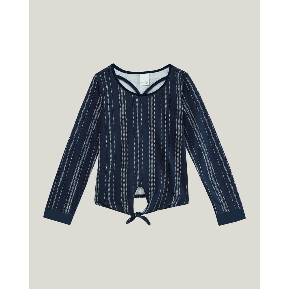 Blusa Listrada Menina Infantil em Oferta na Shopee