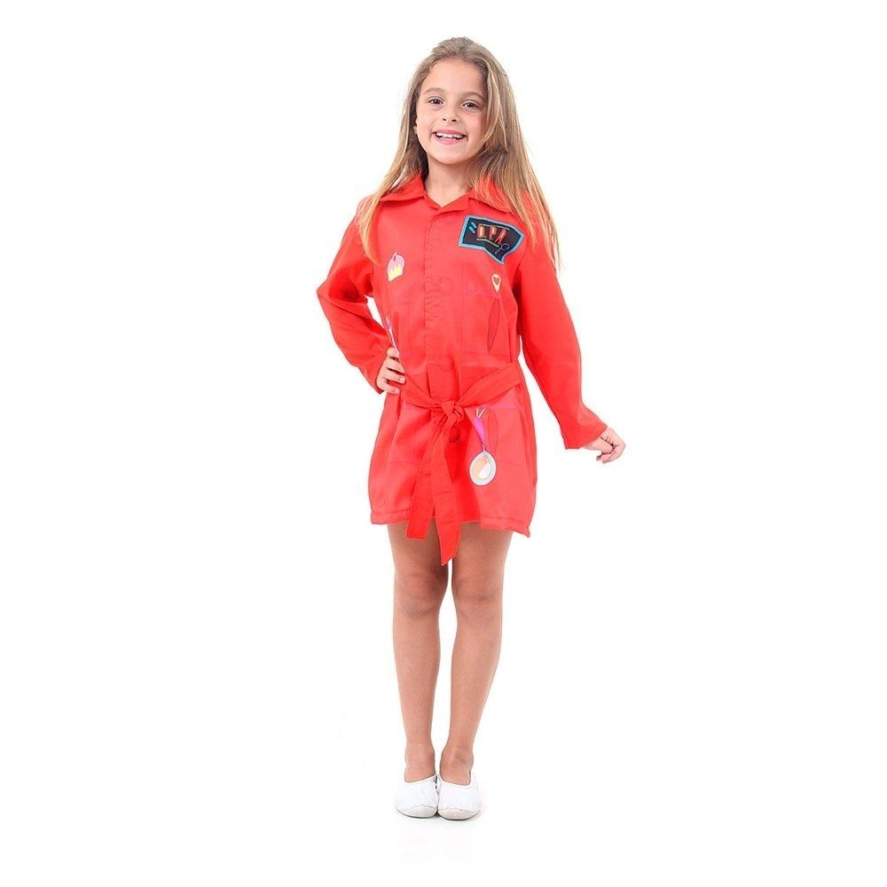 Fantasia DPA Vermelho Pop Infantil Sulamericana