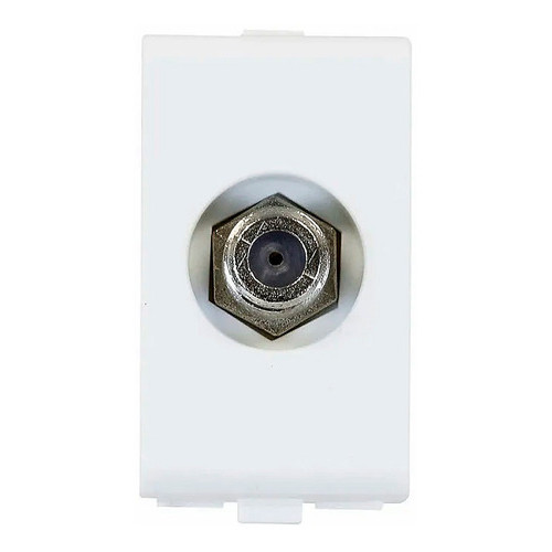 Módulo De Tomada Antena Para Tv 9mm Branco Lunare Schneider