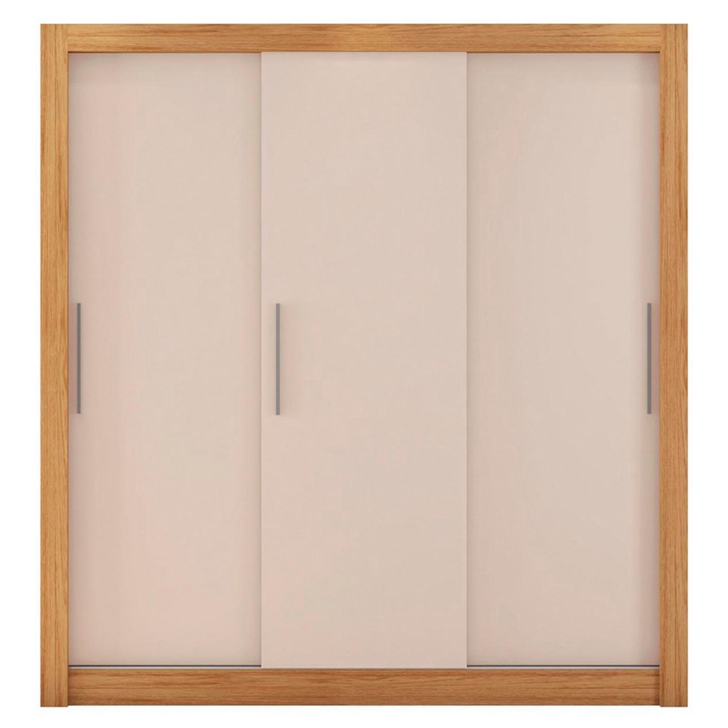 Guarda Roupa 3 Portas 2 Gavetas Santiago em Oferta na Shopee