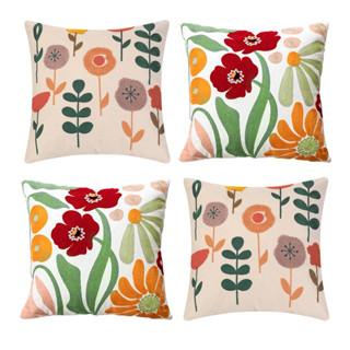 Kit 4 Capas de Almofada 45x45cm para Sofá Cama e Cadeiras Dazzy N1020