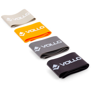 Kit 4 Faixas Elásticas Mini Bands Exercícios Físicos Diferentes Intensidades Do Basico ao Avançado Treinos Vollo em Oferta na Shopee