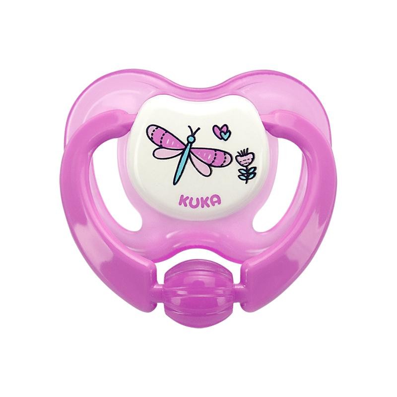 Chupeta Ortodôntica Kuka Lovely Nº2 Cor Rosa 1 Unidade em Oferta na Shopee