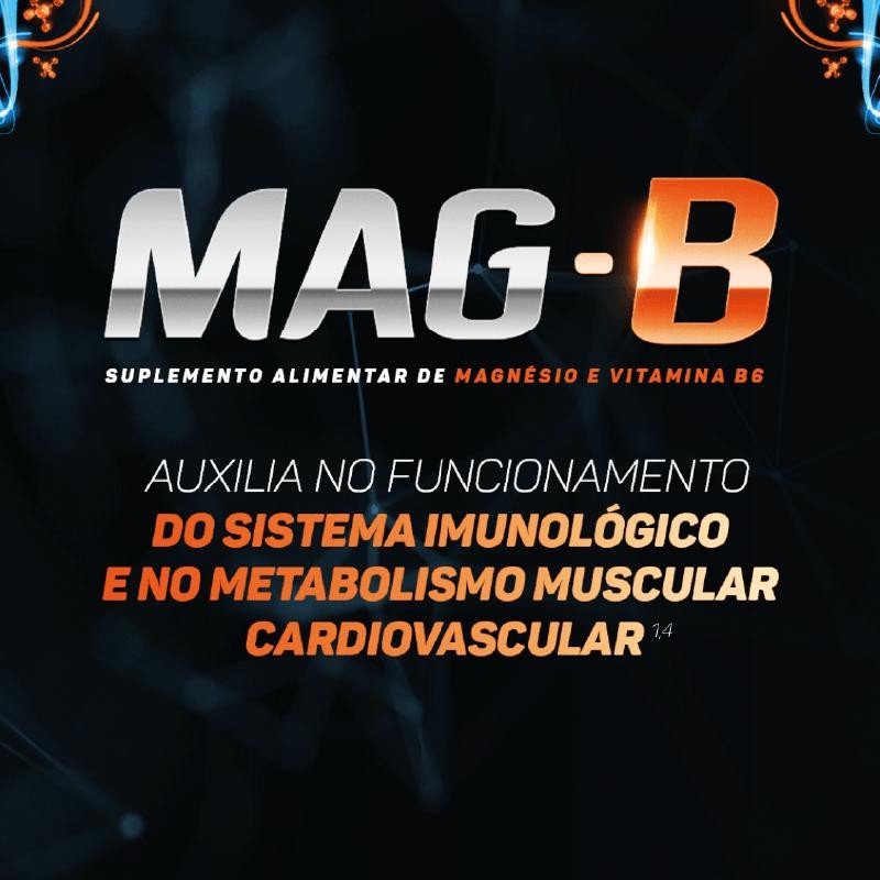 Detalhes do Suplemento Alimentar Mag-B 30 Comprimidos Revestidos