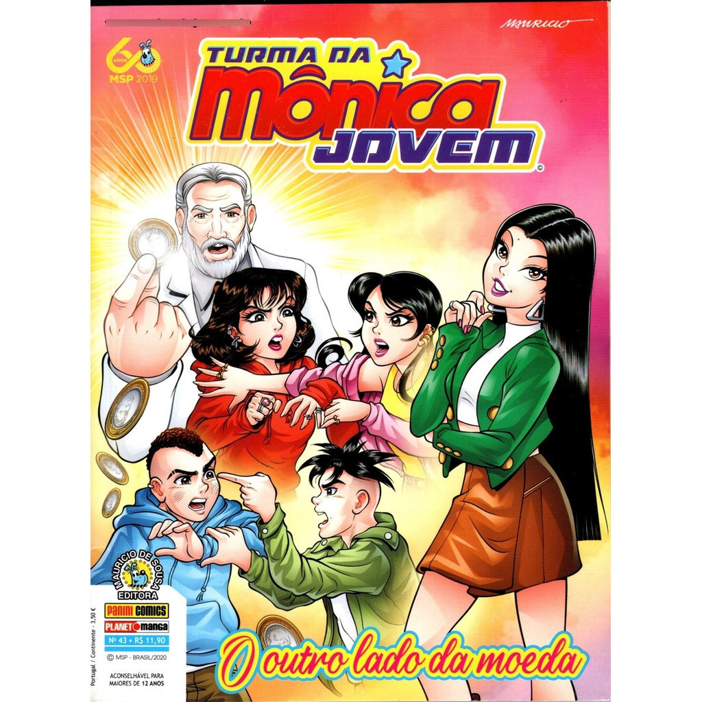 Turma Da Mônica Jovem - O Outro Lado Da Moeda N° 43
