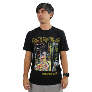 Camiseta Iron Maiden Somewhere In Time em Oferta na Shopee