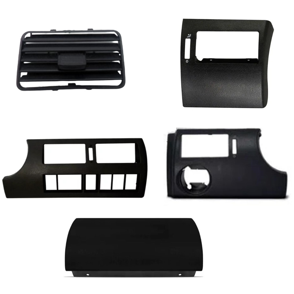 Kit Moldura Painel+tela Difusor Gol G3 Parati Saveiro 8 Pçs