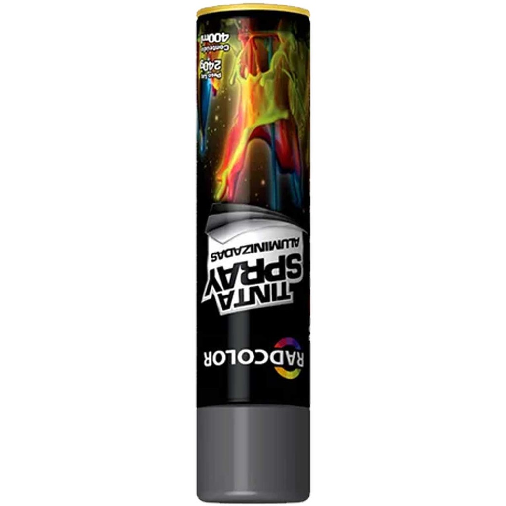 Tinta Spray Grafite Metalico Uso Geral Radcolor 400ml RC2106 — imagem 2 de 2